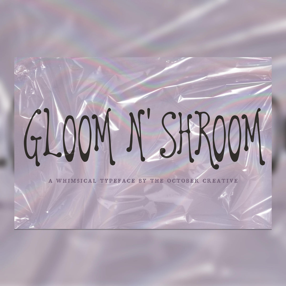 Gloom N' Shroom Font, preview 1