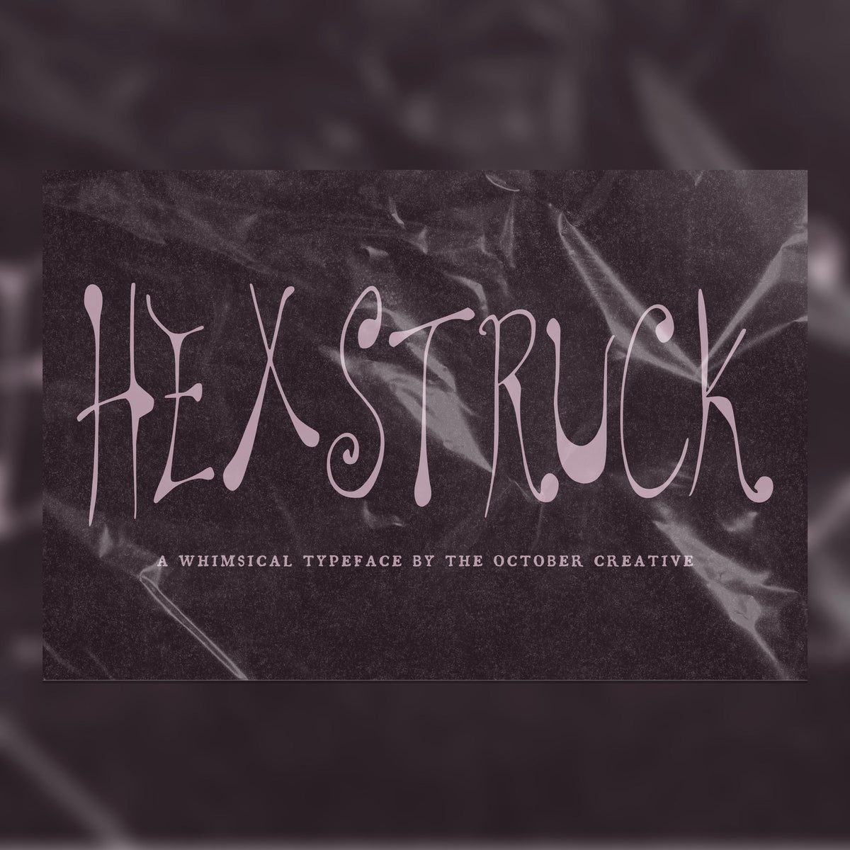 Hexstruck Font, preview 1