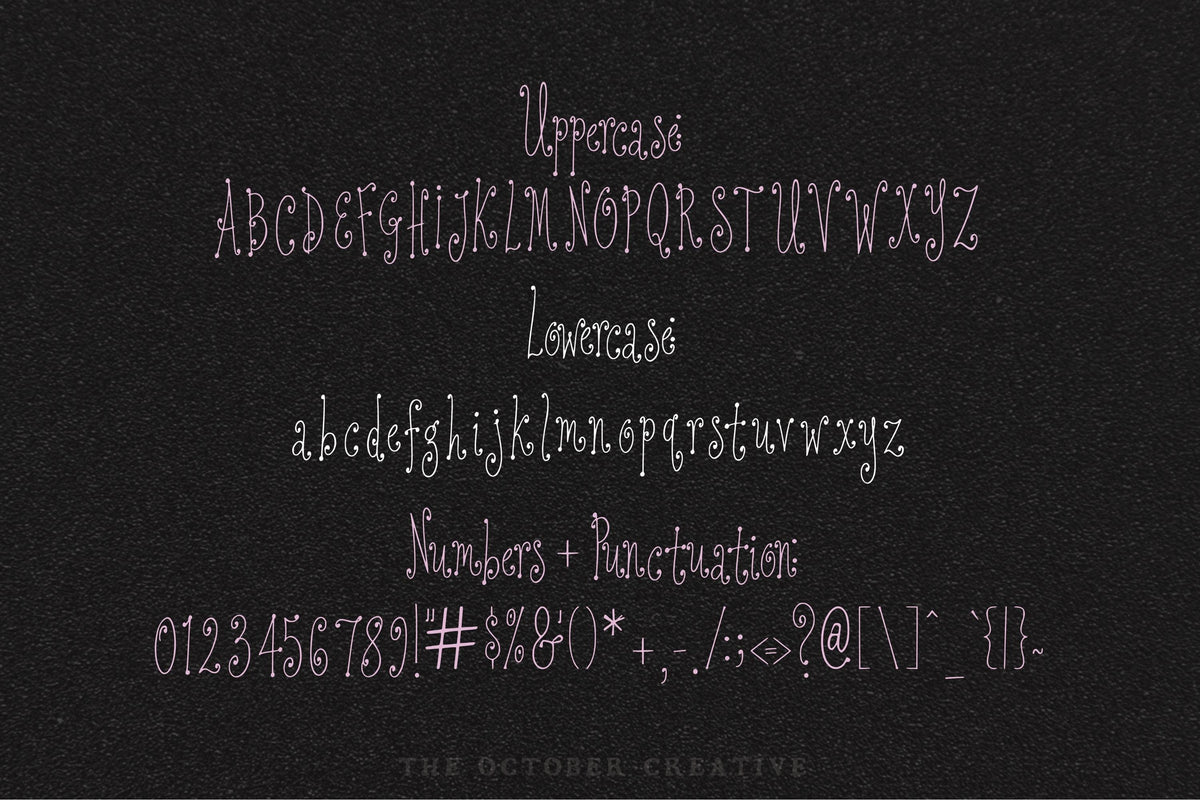 Candydrunk Font, preview 3