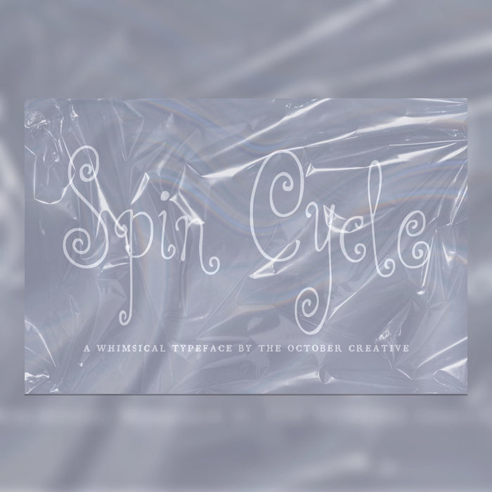 Spin Cycle Font