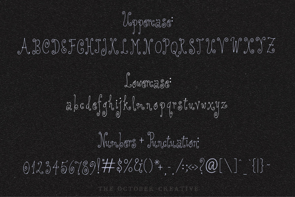 Spin Cycle Font, preview 3