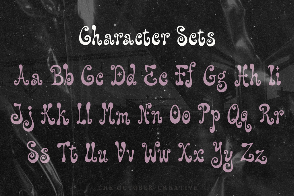 Hush Little Nothing Font, preview 4