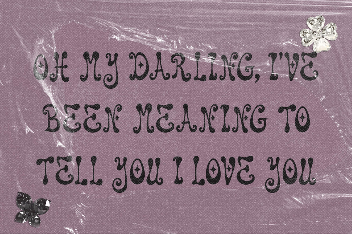 Hush Little Nothing Font, preview 7