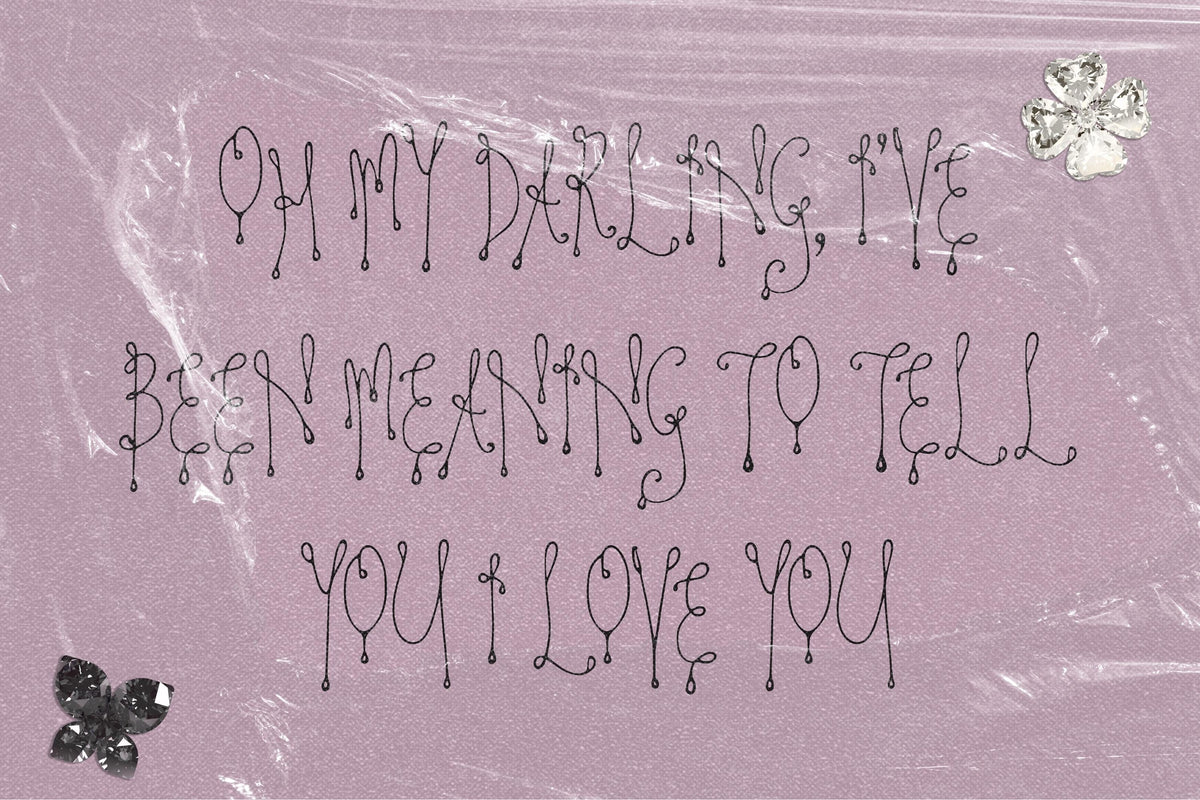 Never Mind Me Font, preview 7