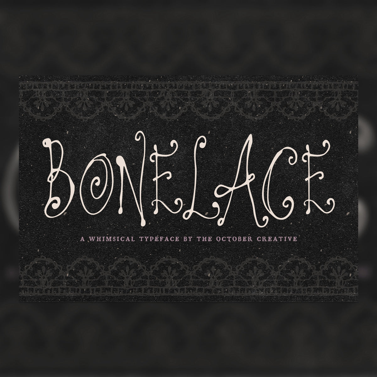 Bonelace Font, preview 1
