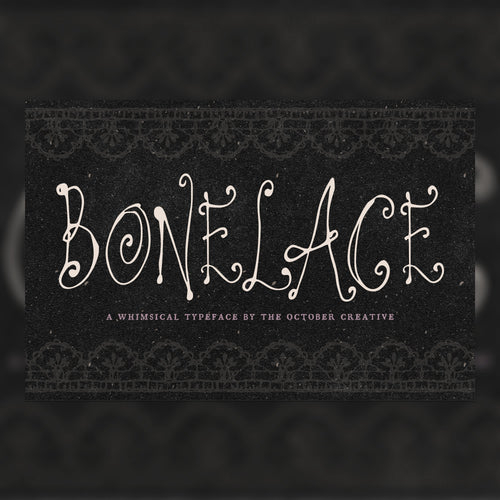 Bonelace Font, preview 1