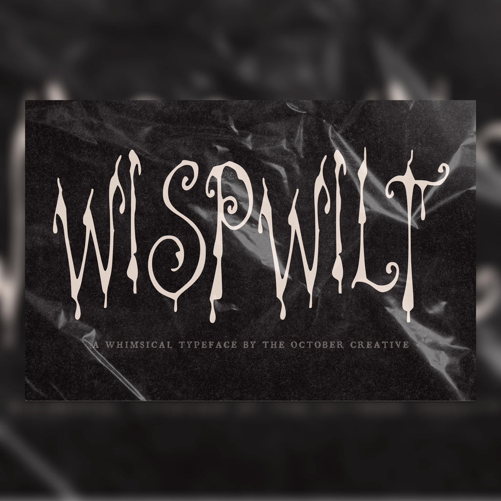 Wispwilt Font, preview 1
