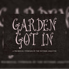 Garden Got In Font, preview 1