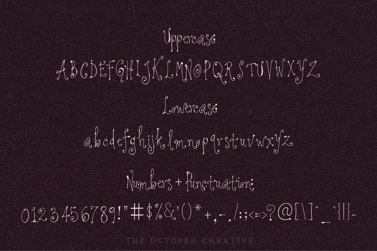 Bonelace Font, preview 3