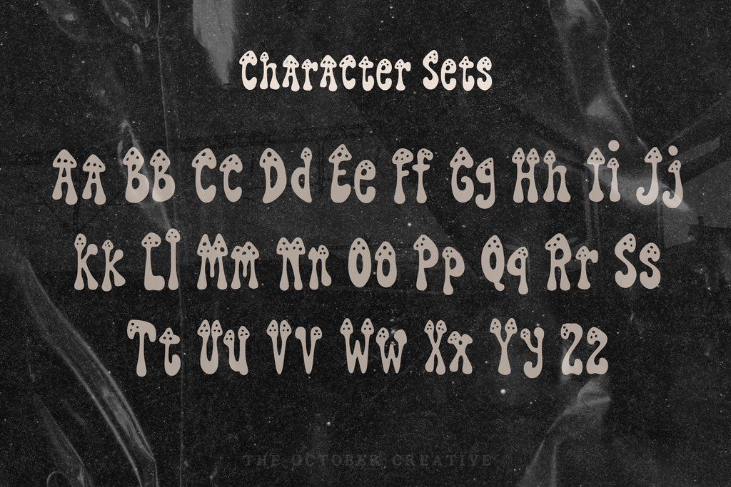 Mushroom Monday Font, preview 4
