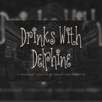 Drinks With Delphine Font, preview 1