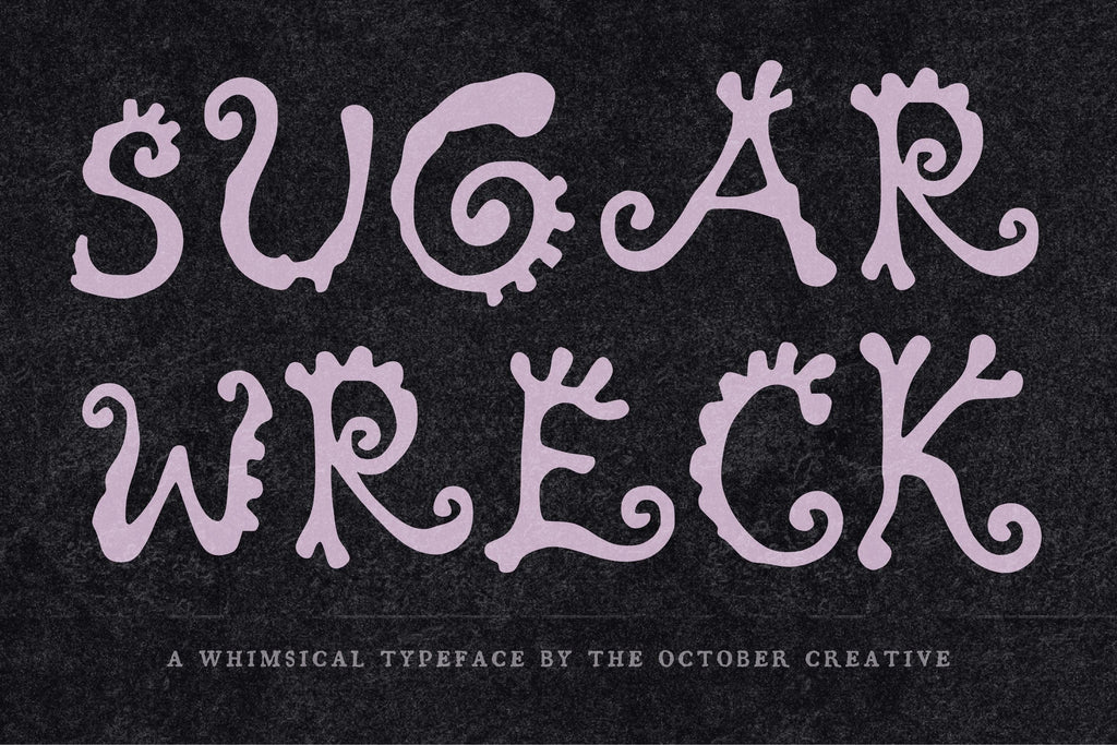 Sugarwreck Font, preview 2
