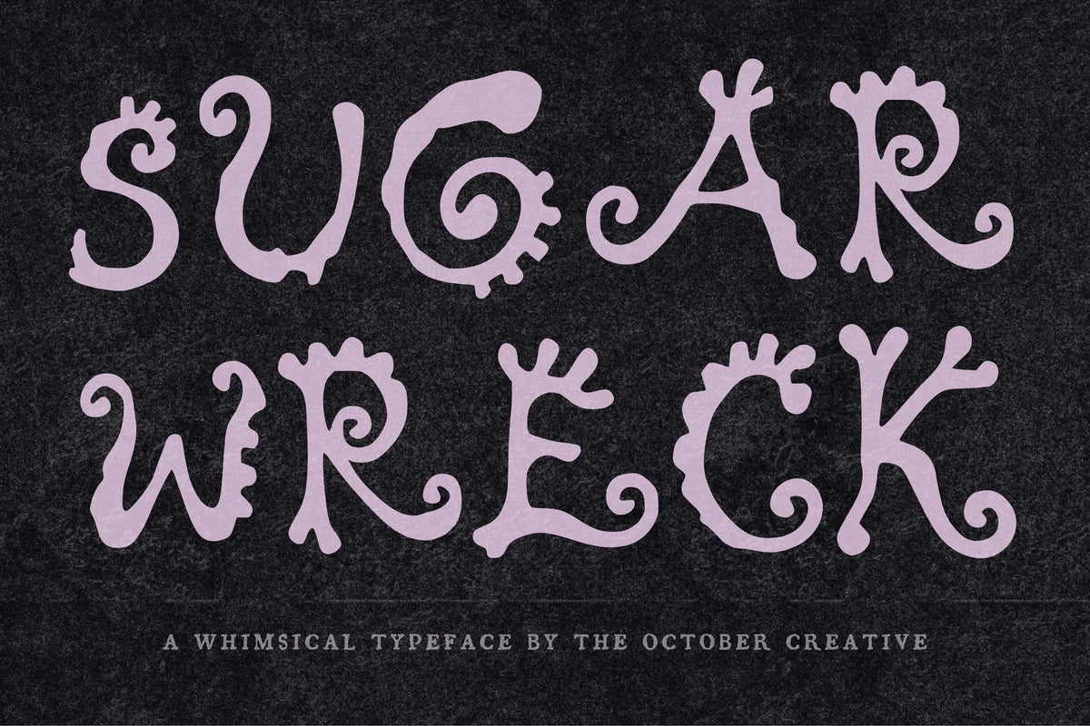 Sugarwreck Font, preview 2