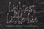 Lightest Little Lie Font, preview 2