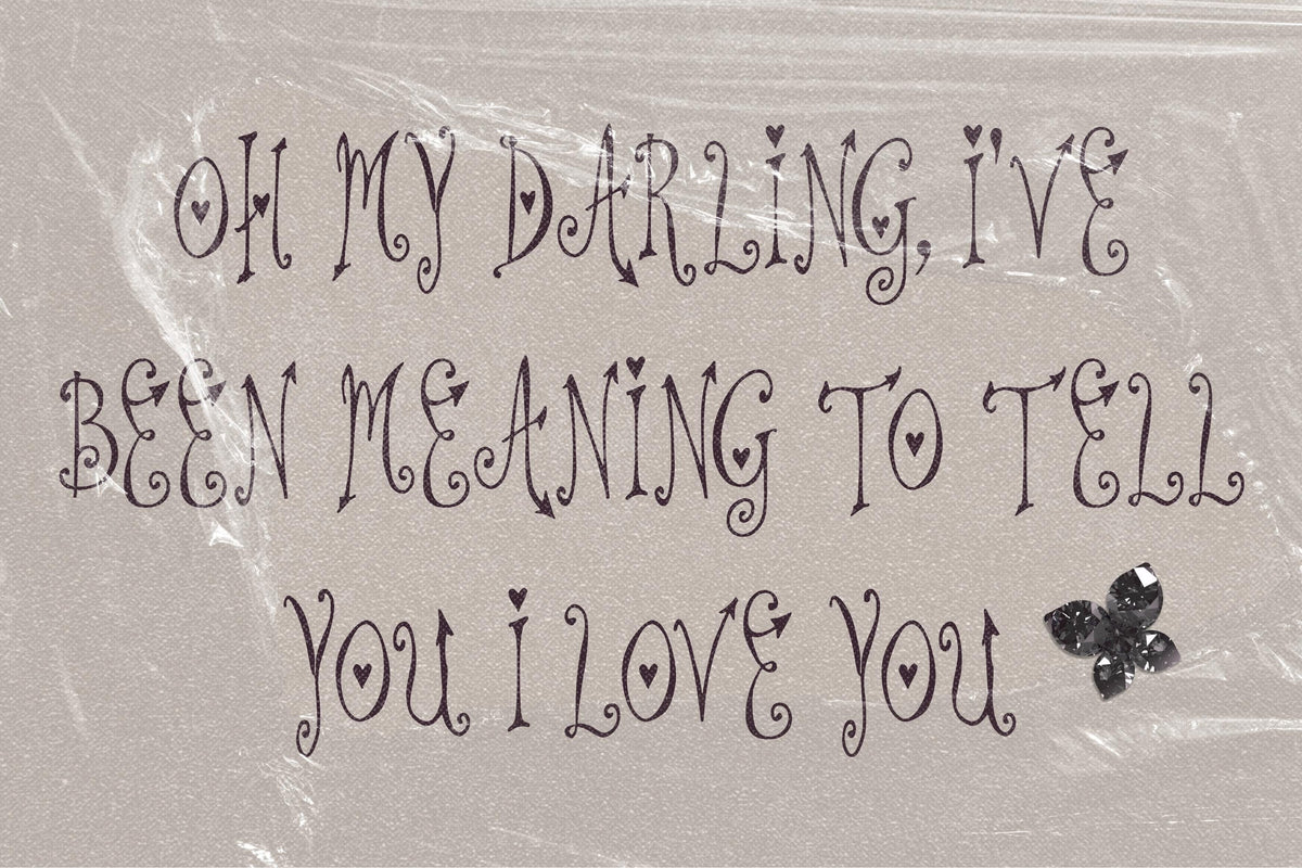 Tall Dark Sweetheart Font, preview 7
