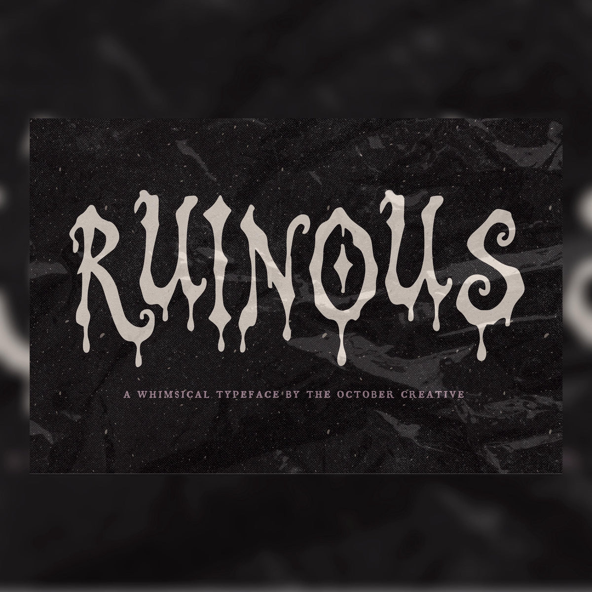 Ruinous Font, preview 1