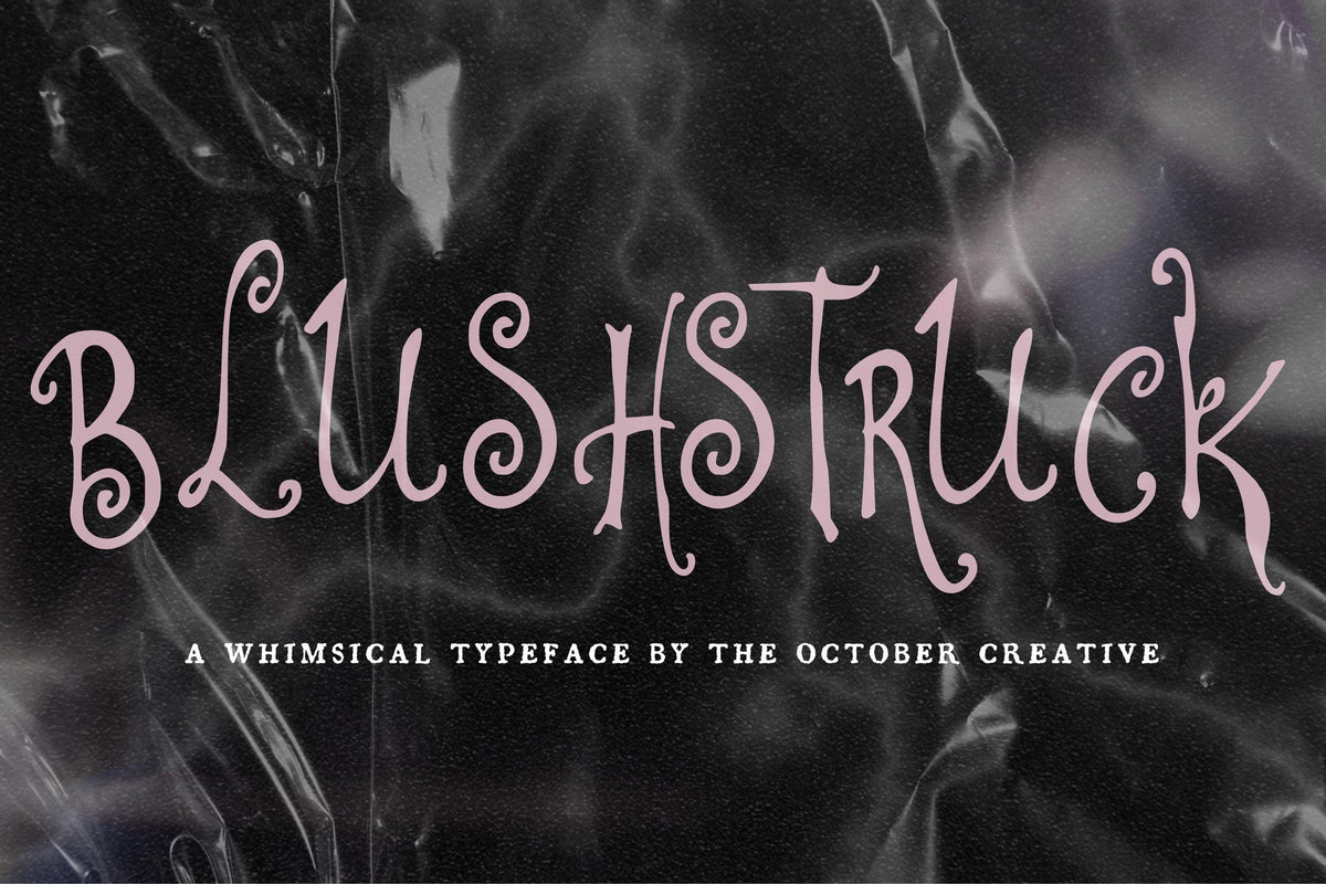 Blushstruck Font, preview 2