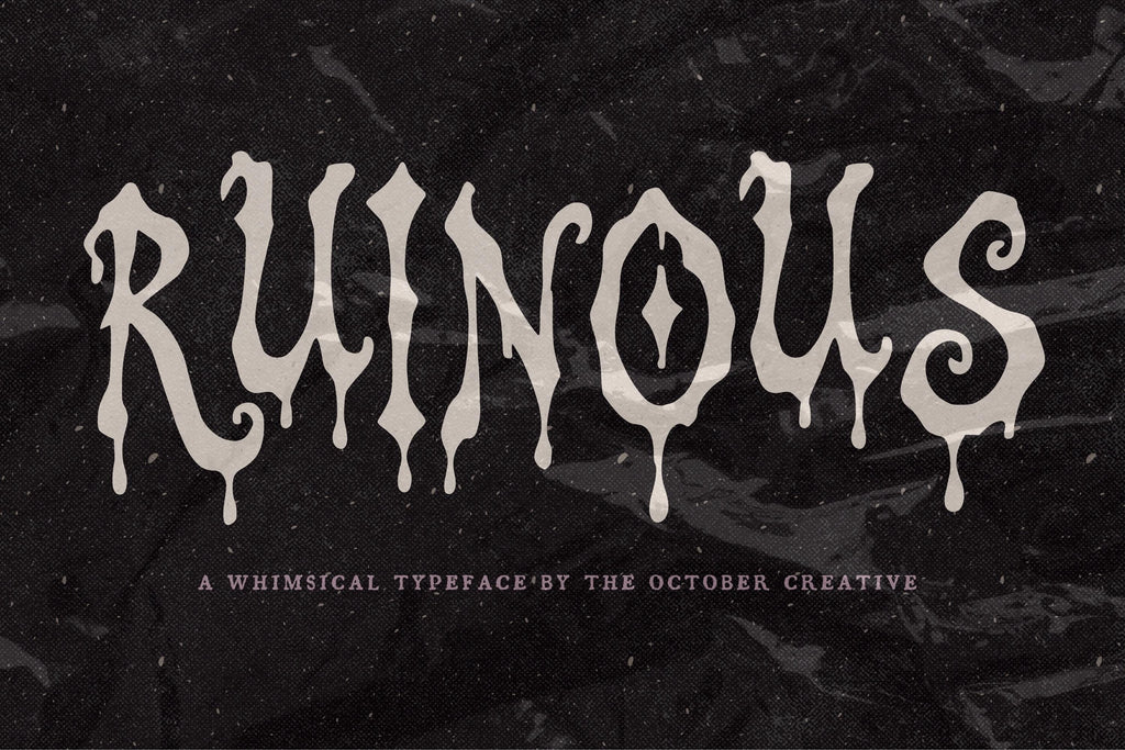 Ruinous Font, preview 2