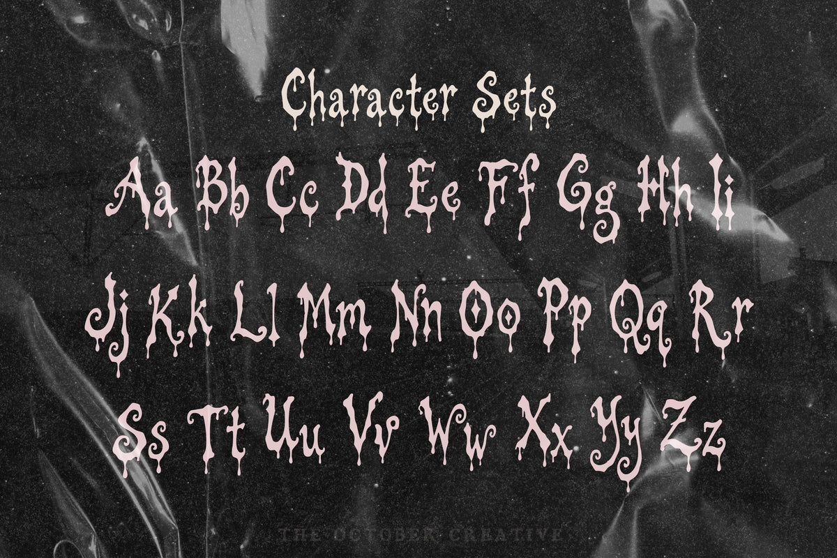 Ruinous Font, preview 4