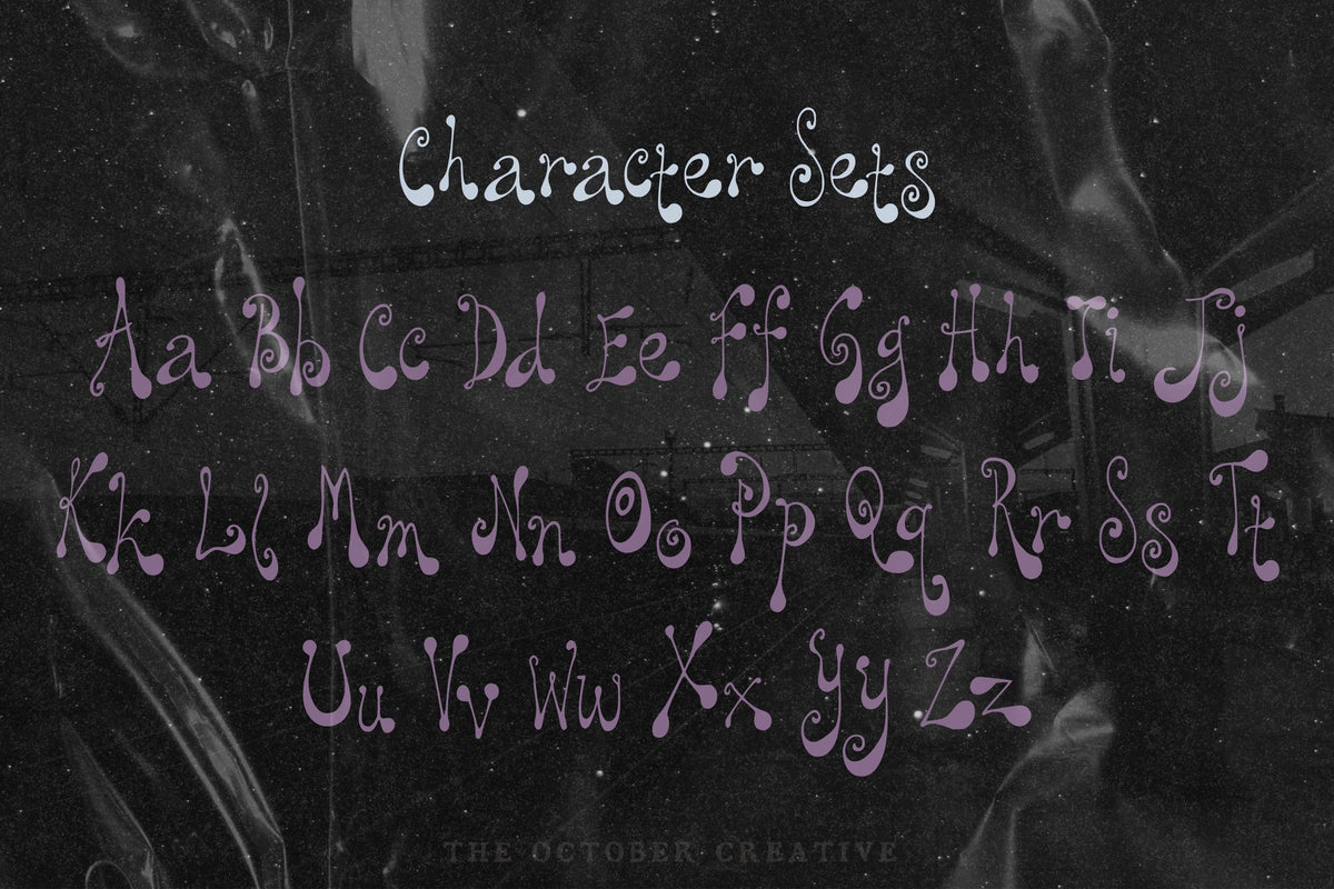 Loop Right In Font, preview 4