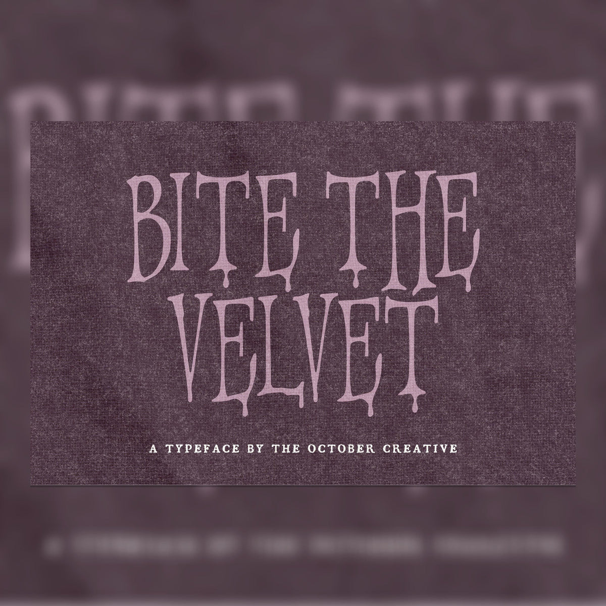 Bite the Velvet Font, preview 1