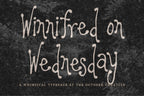 Winnifred on Wednesday Font, preview 2