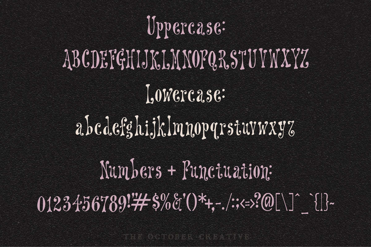 Lottie Mae Font, preview 3