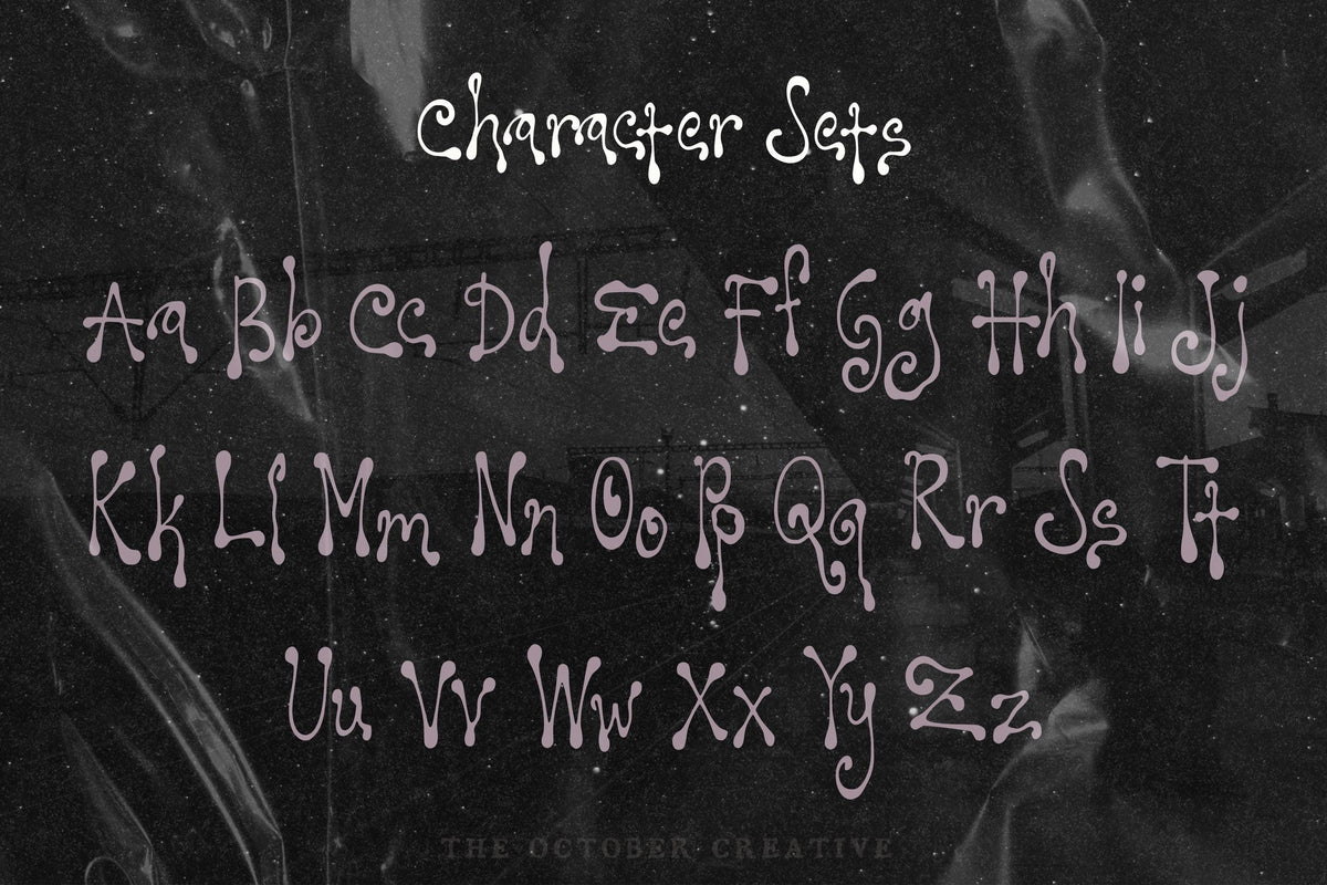 Wobble Me Over Font, preview 4