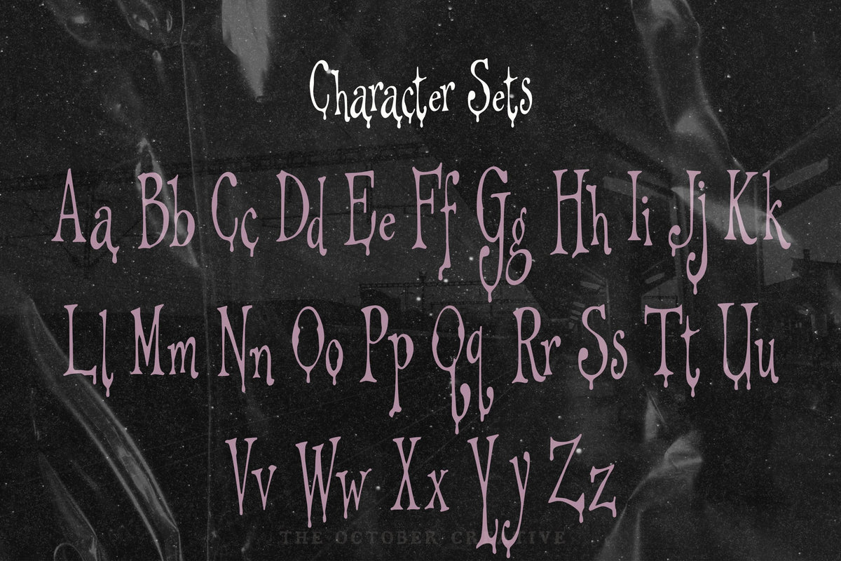 Bite the Velvet Font, preview 4