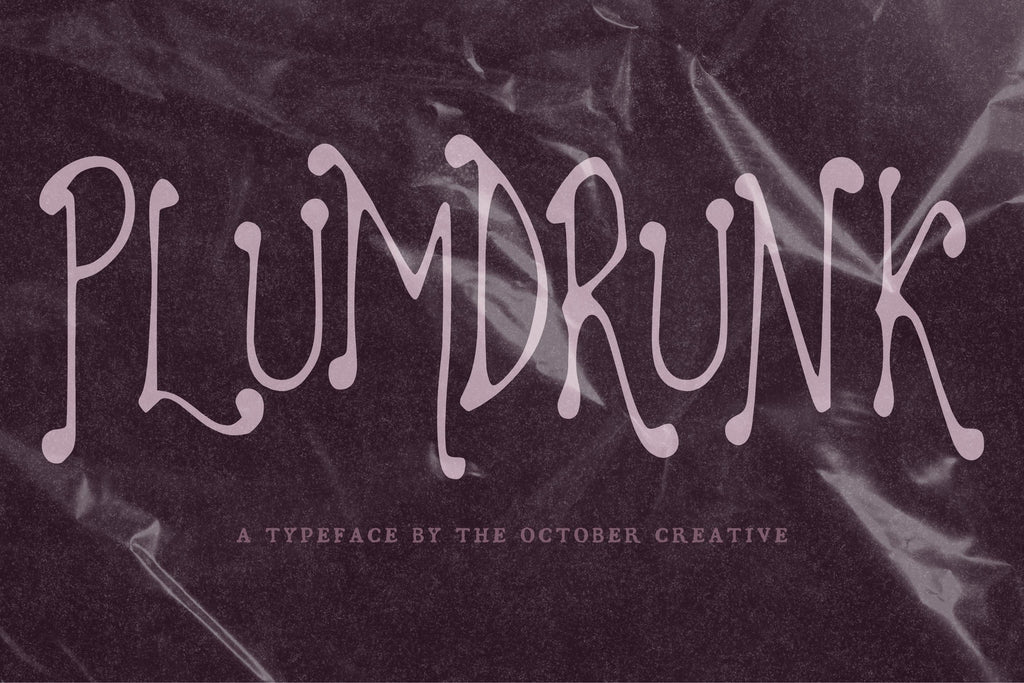 Plumdrunk Font, preview 2