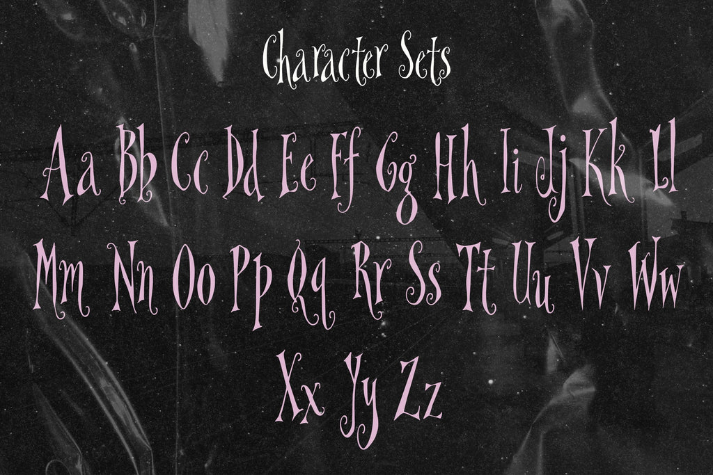 Drunk Cherub Font, preview 4