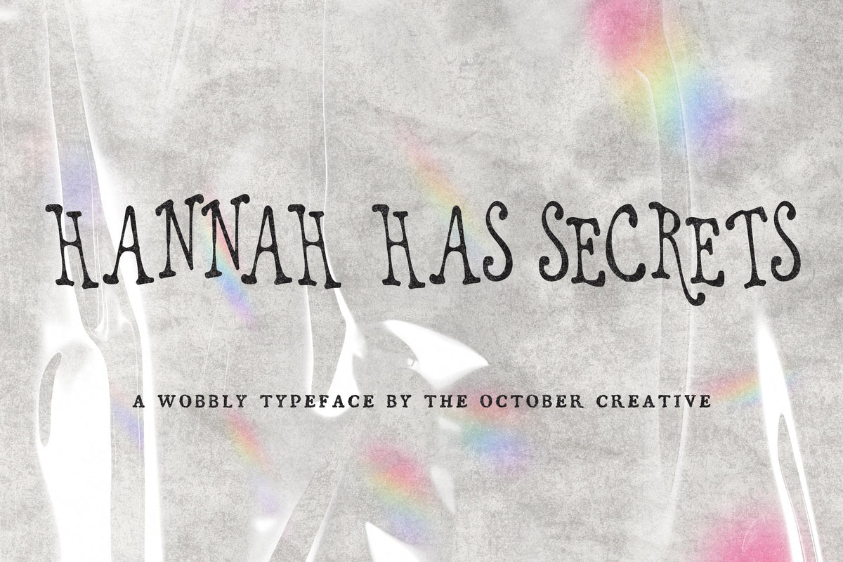 Hannah Has Secrets Font, preview 9