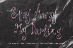 Stay Away My Darling Font, preview 2