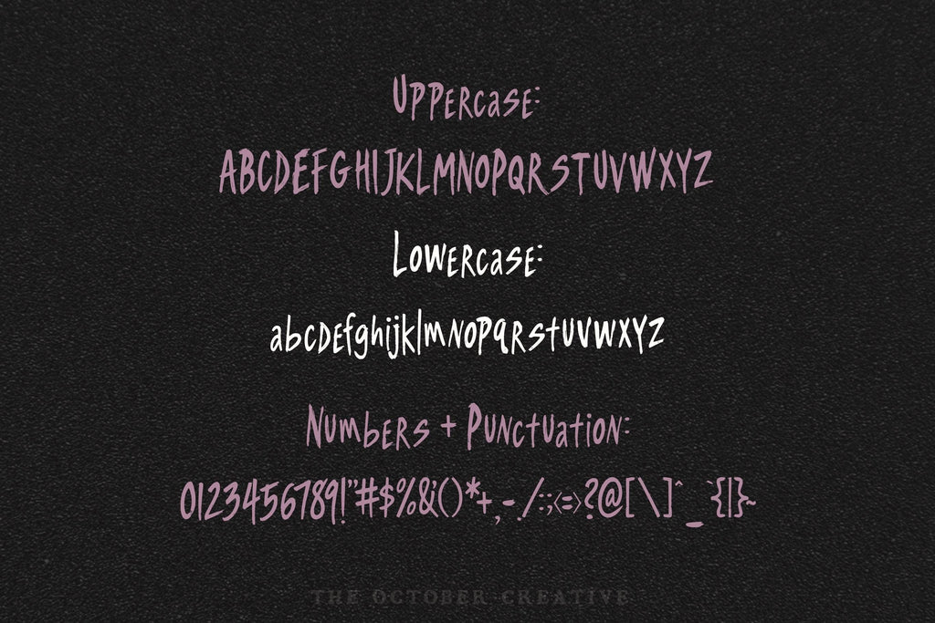 Velvet Thunder Font, preview 2