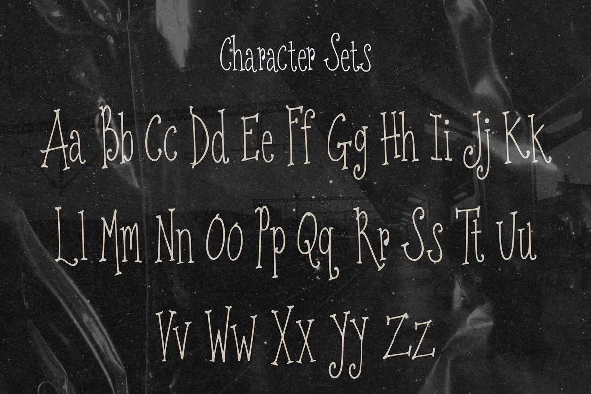 Sprinkledrunk Font, preview 4
