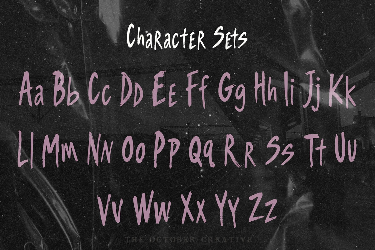 Velvet Thunder Font, preview 3