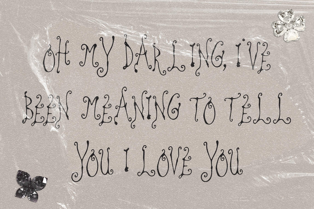 Stay Away My Darling Font, preview 7