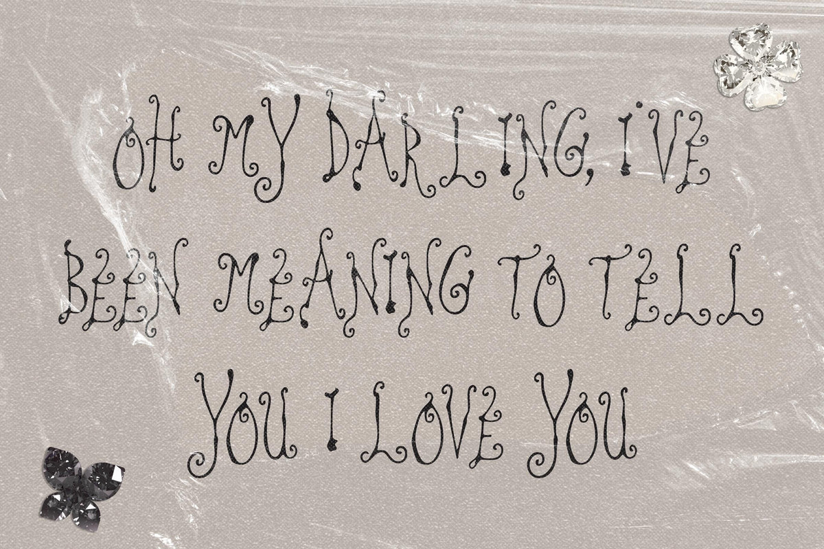 Stay Away My Darling Font, preview 7