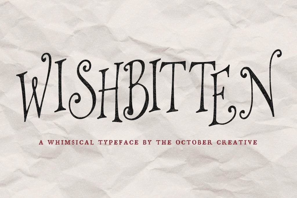Wishbitten Font, preview 2