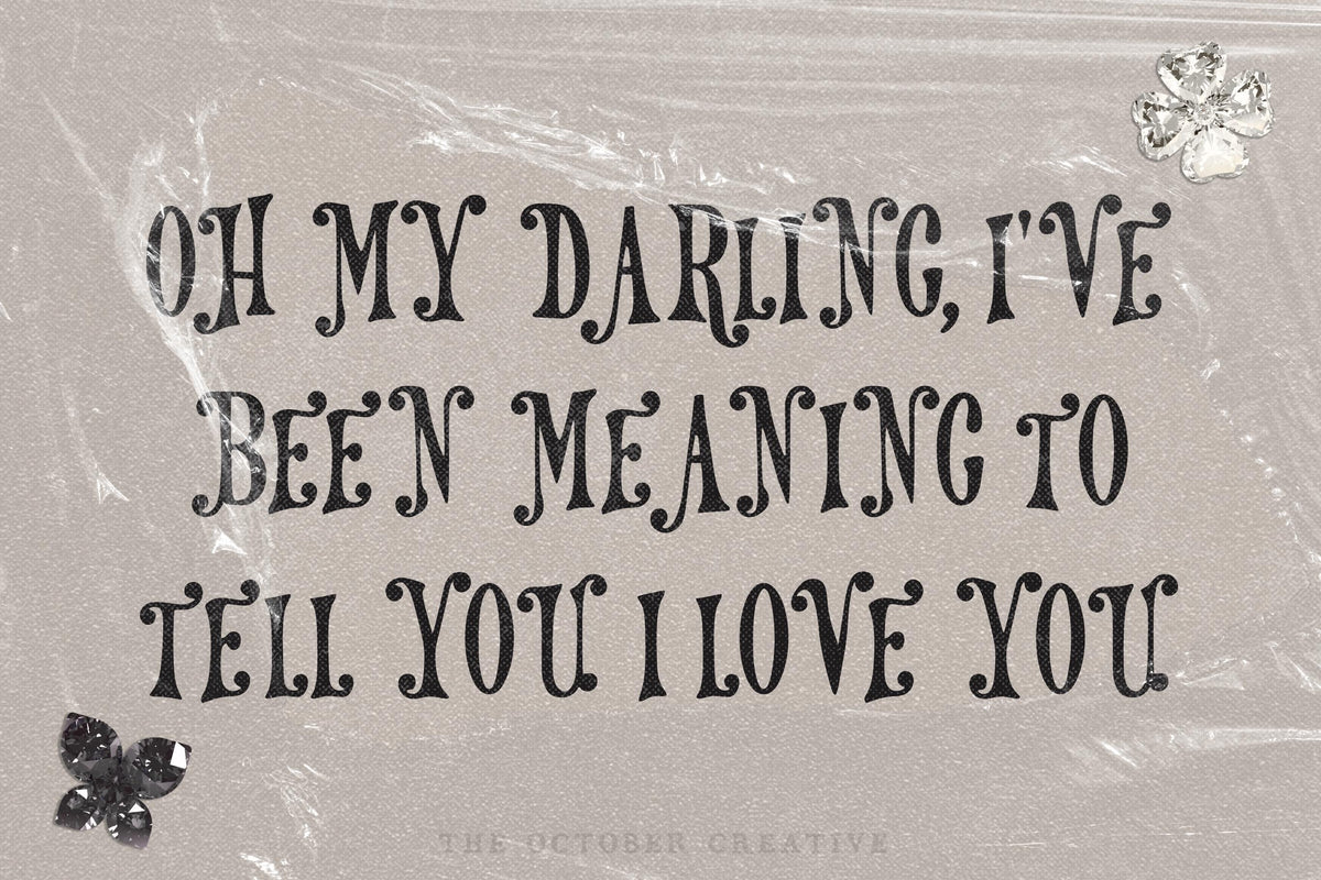 Violet Vision Font, preview 7