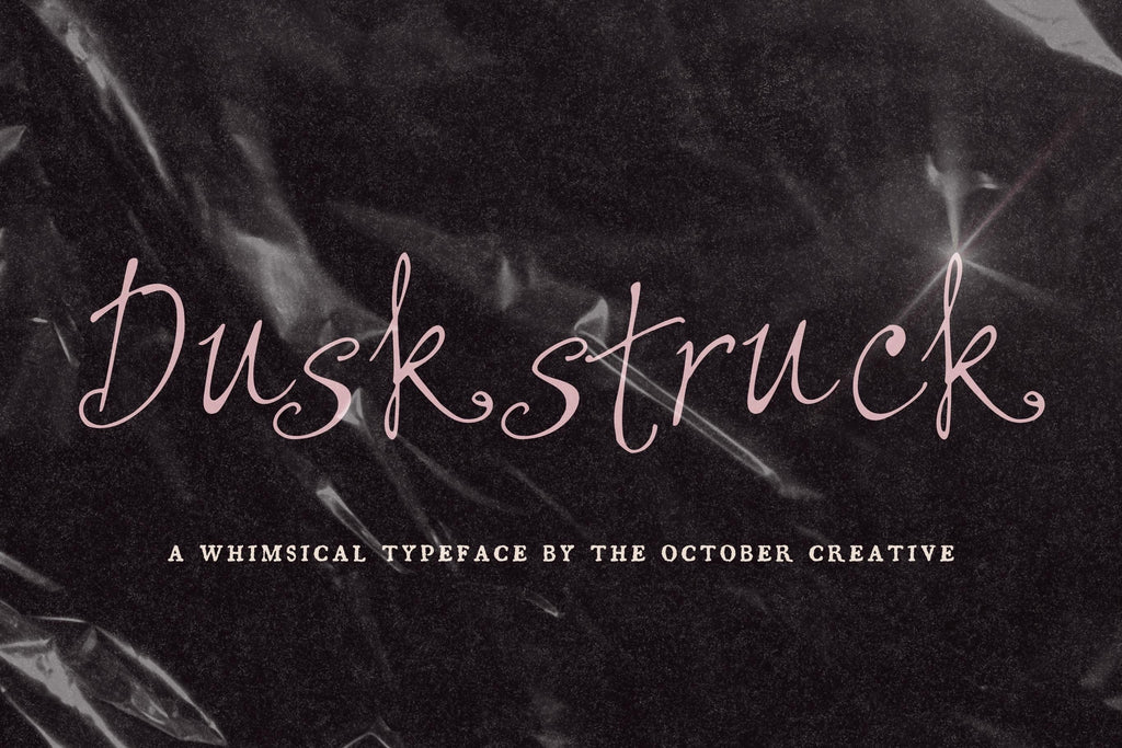 Duskstruck Font, preview 2