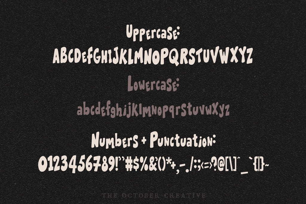 Sweetrouble Font, preview 3