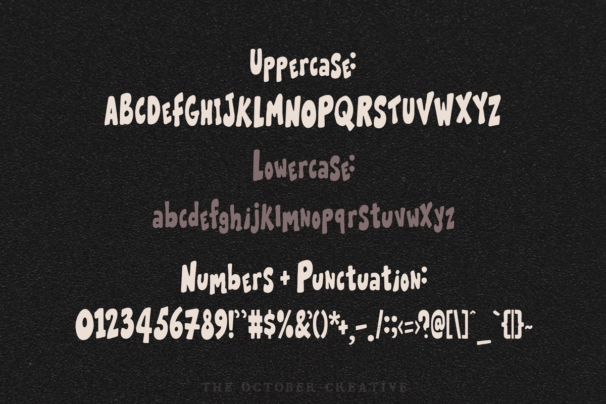Sweetrouble Font, preview 3