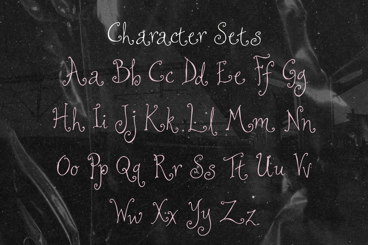 Rosewilt Font, preview 3