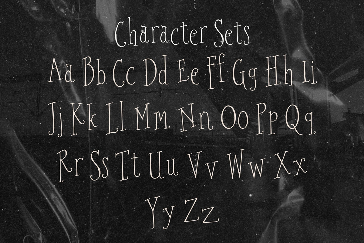 Silkspun Font, preview 4