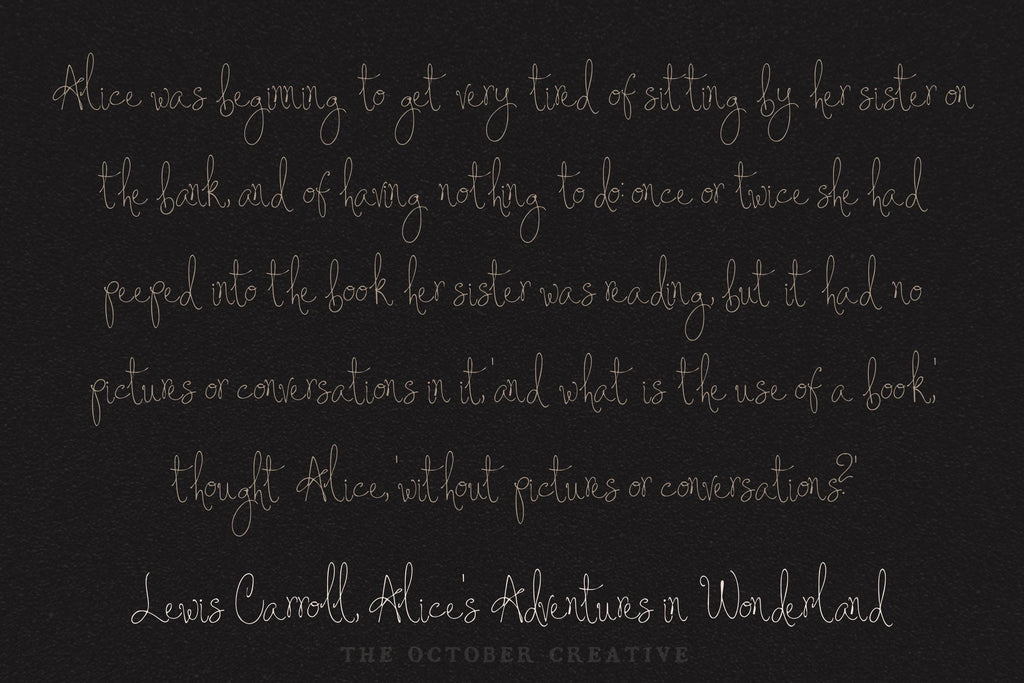 The Cecily Show Font, preview 6