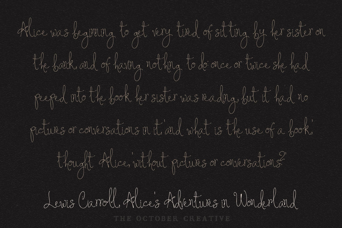 The Cecily Show Font, preview 6