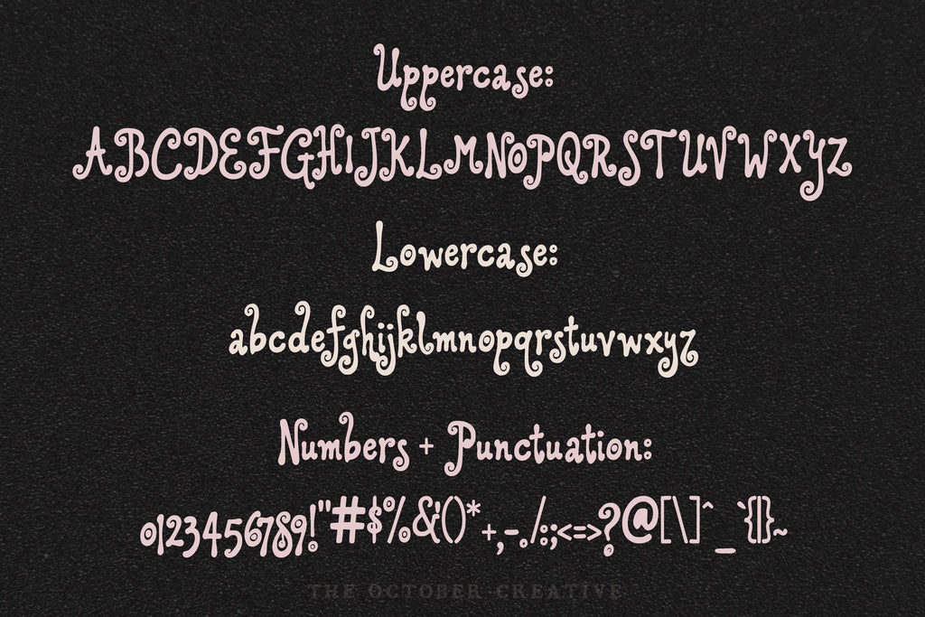 Dizzy Little Baby Font, preview 3