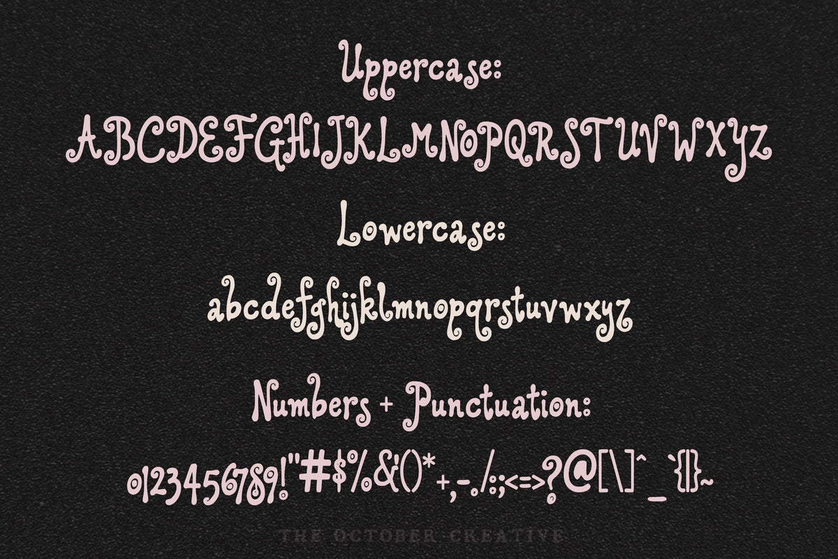 Dizzy Little Baby Font, preview 3