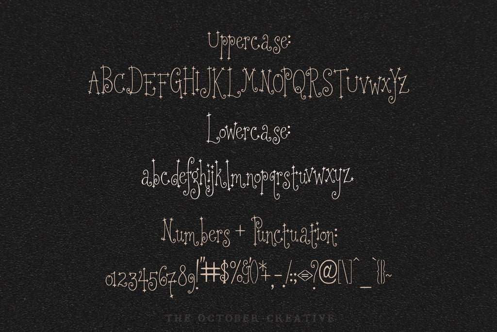 Stardrunk Font, preview 3